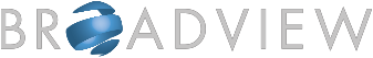 Broadview logo inverterad